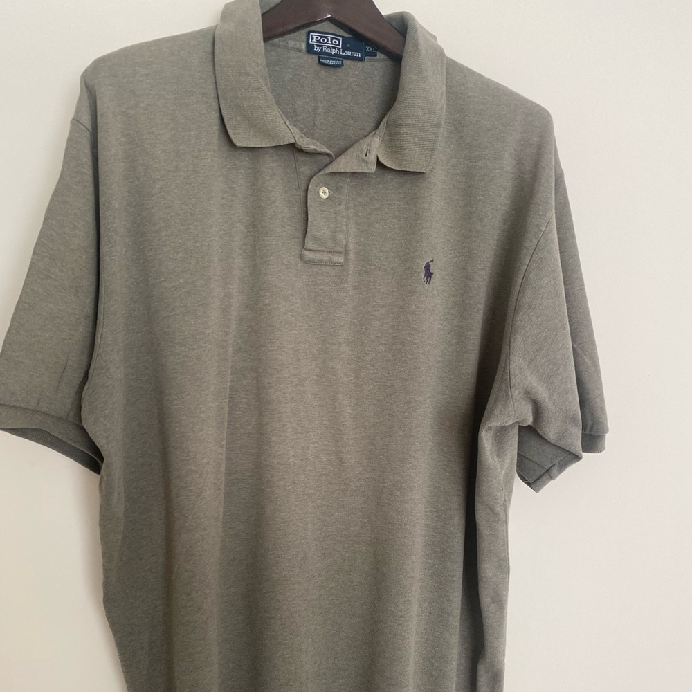 Ralph Lauren Men's Polo Shirt in Gray